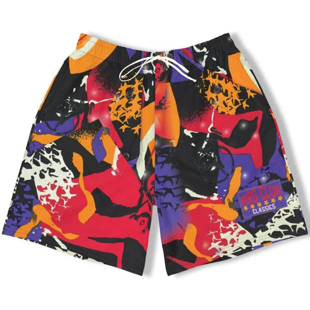 1990's Retro Jordan-like Print Shorts Comfort Flex Wear