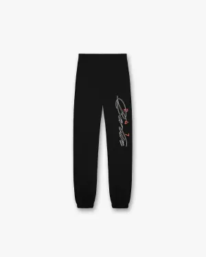 247 Berlin Sweatpant - Black StaticDissipative Laser Cut Perforations
