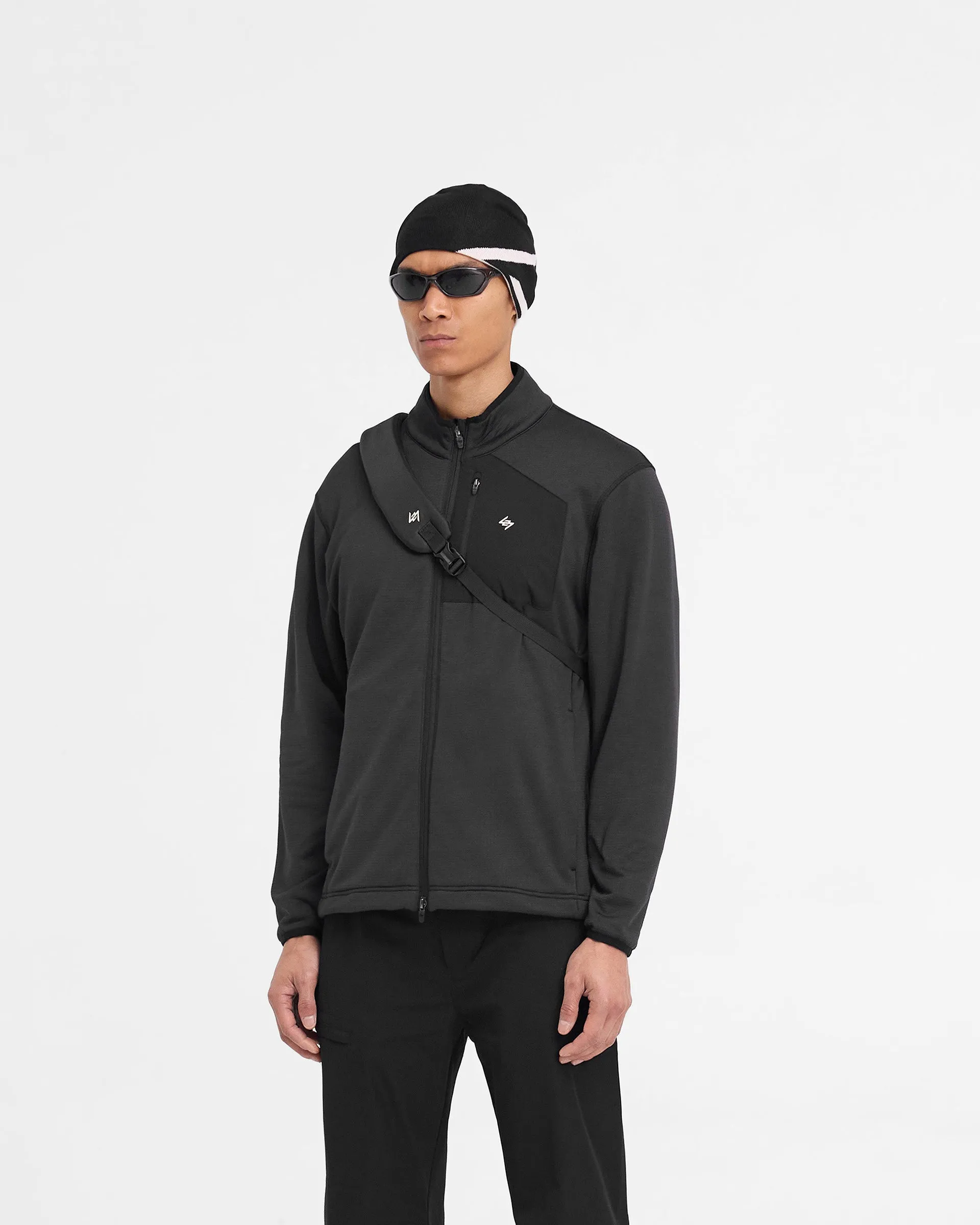 Urban Edge 247 Full Zip Fleece - Black