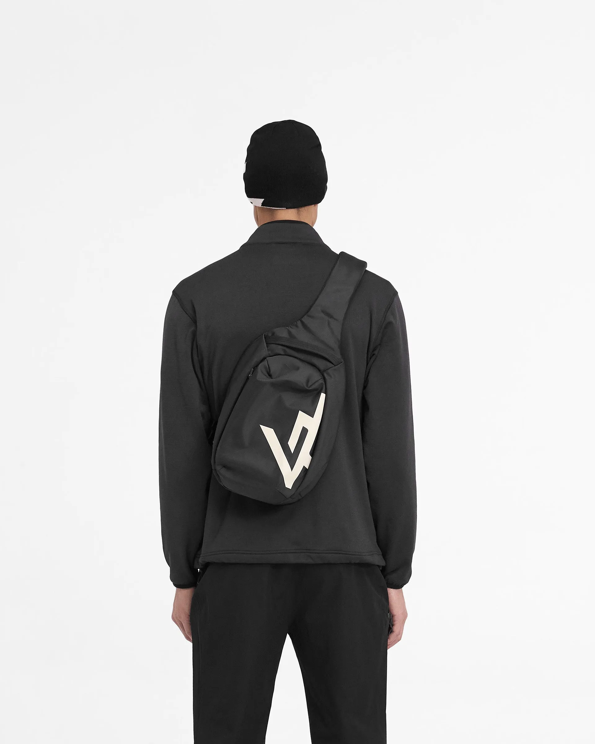 Weatherproof Zipper Seals Non Irritating Collar 247 Full Zip Fleece - Black