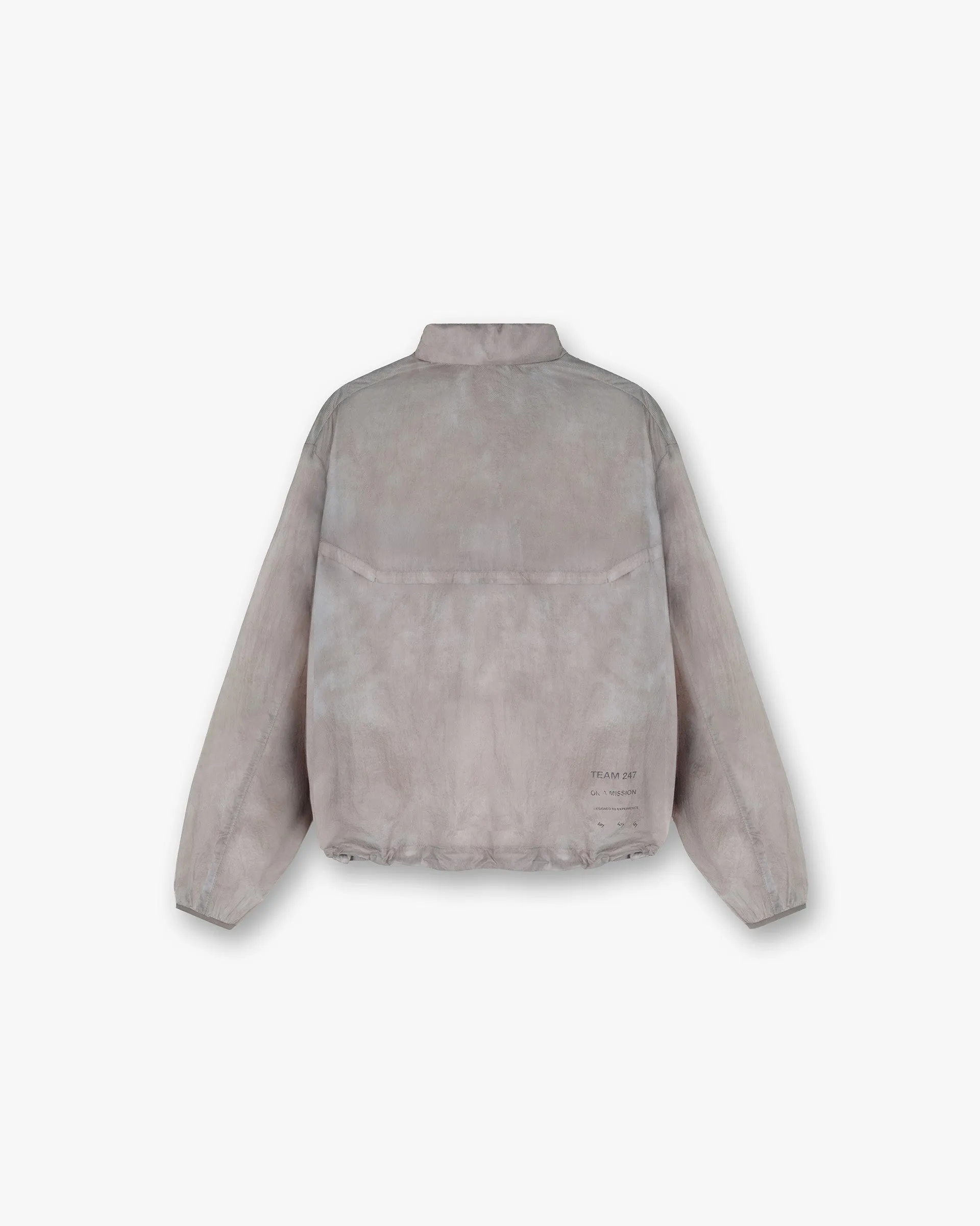 Bonded Zippers 247 Overhead Training Jacket - Chalk