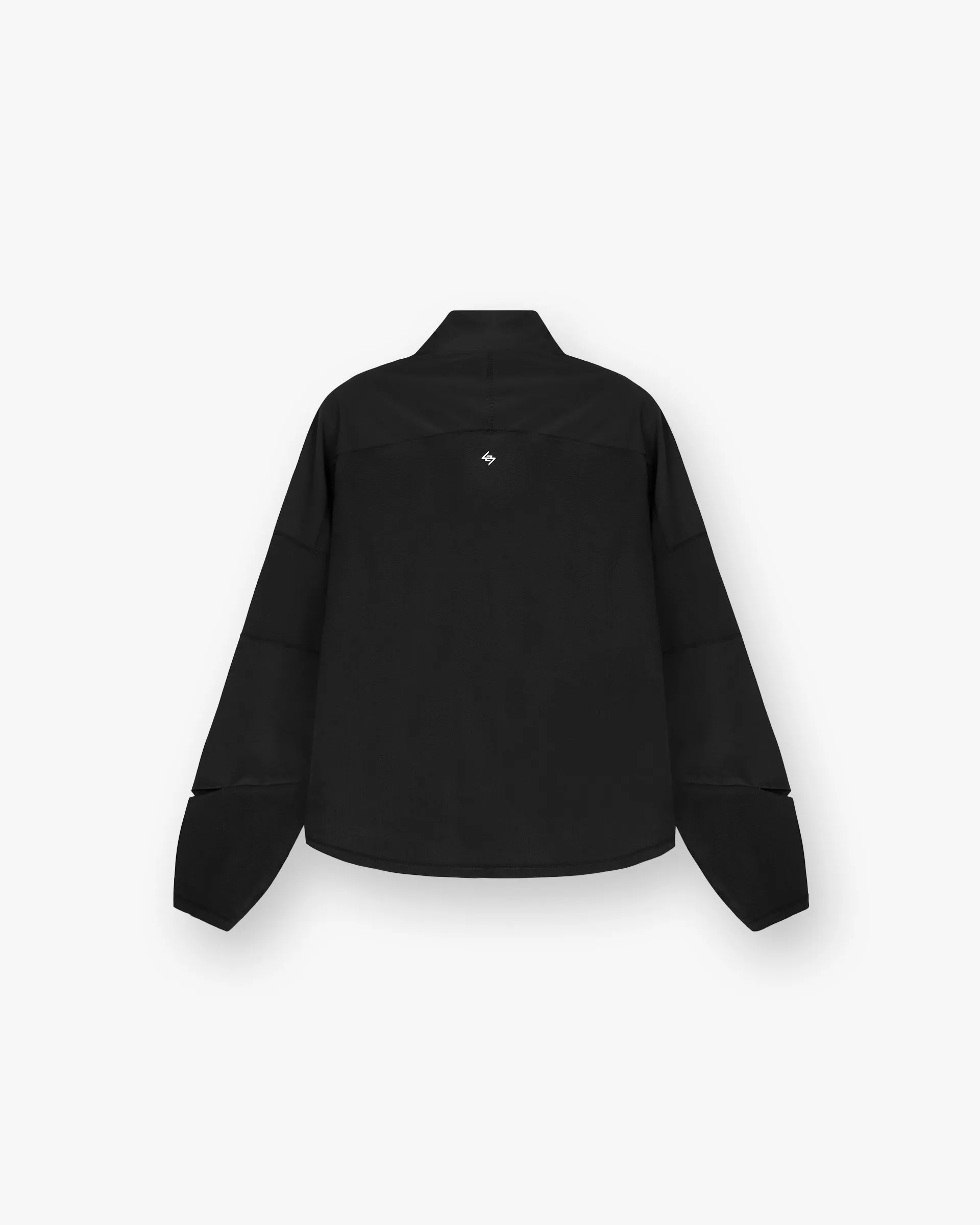 247 Run Quarter Zip - Jet Black NonRestrictiveFit