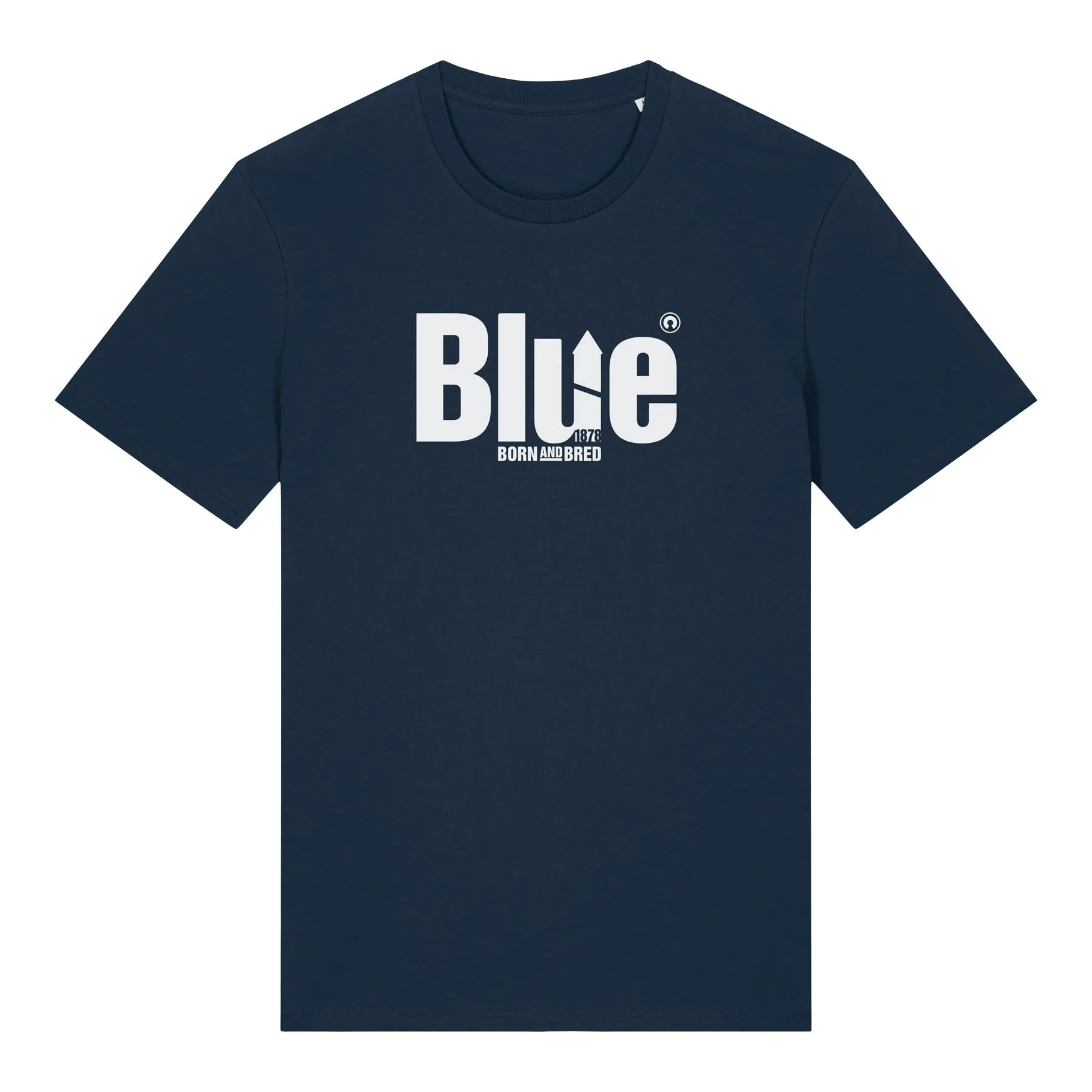 Blue Born And Bred Tee Retro