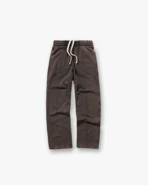 Initial Sweatpants - Coffee Smooth Fabric AntiSnagZippers