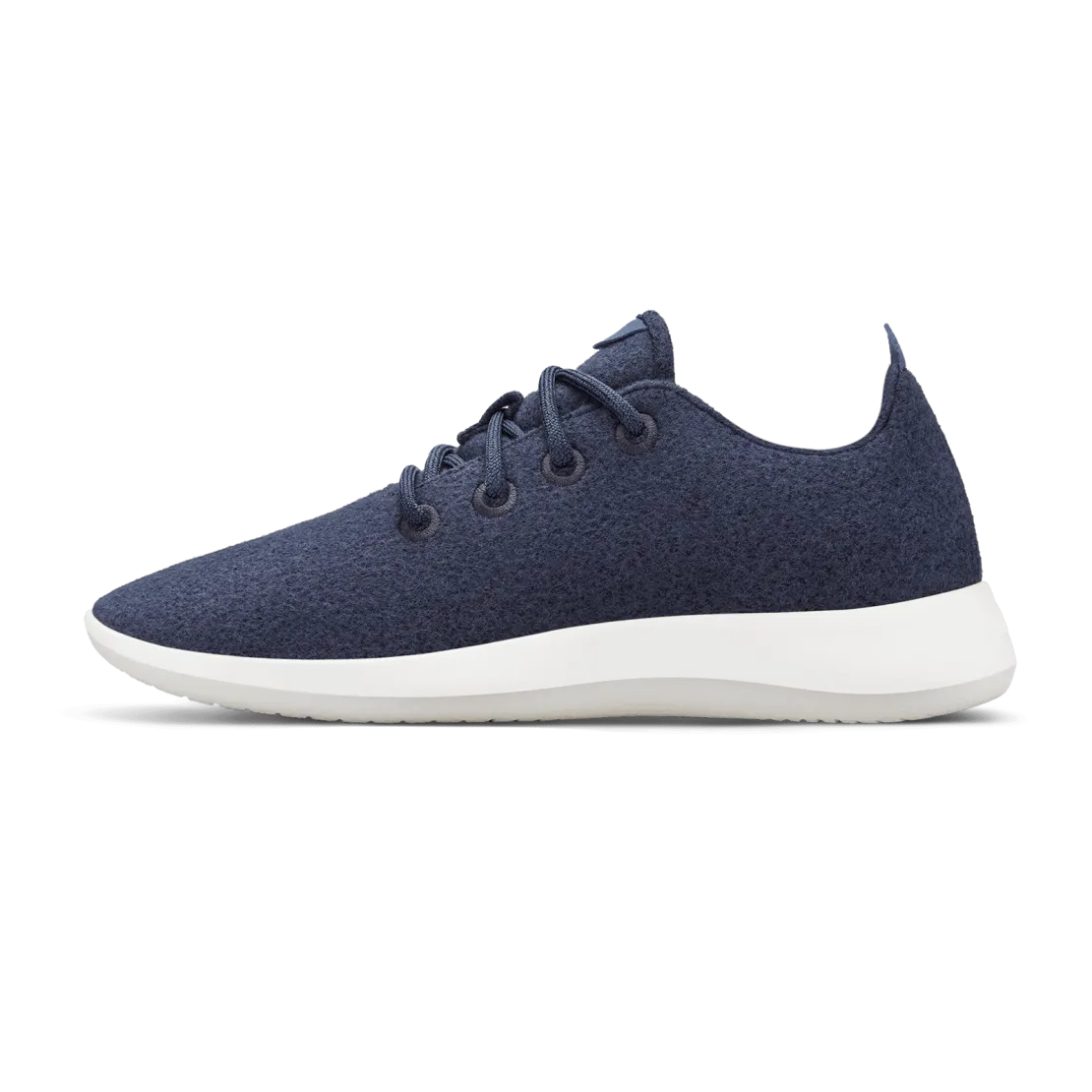 Stylish Minimal Men's Wool Runner - Hazy Indigo (Blizzard Sole)