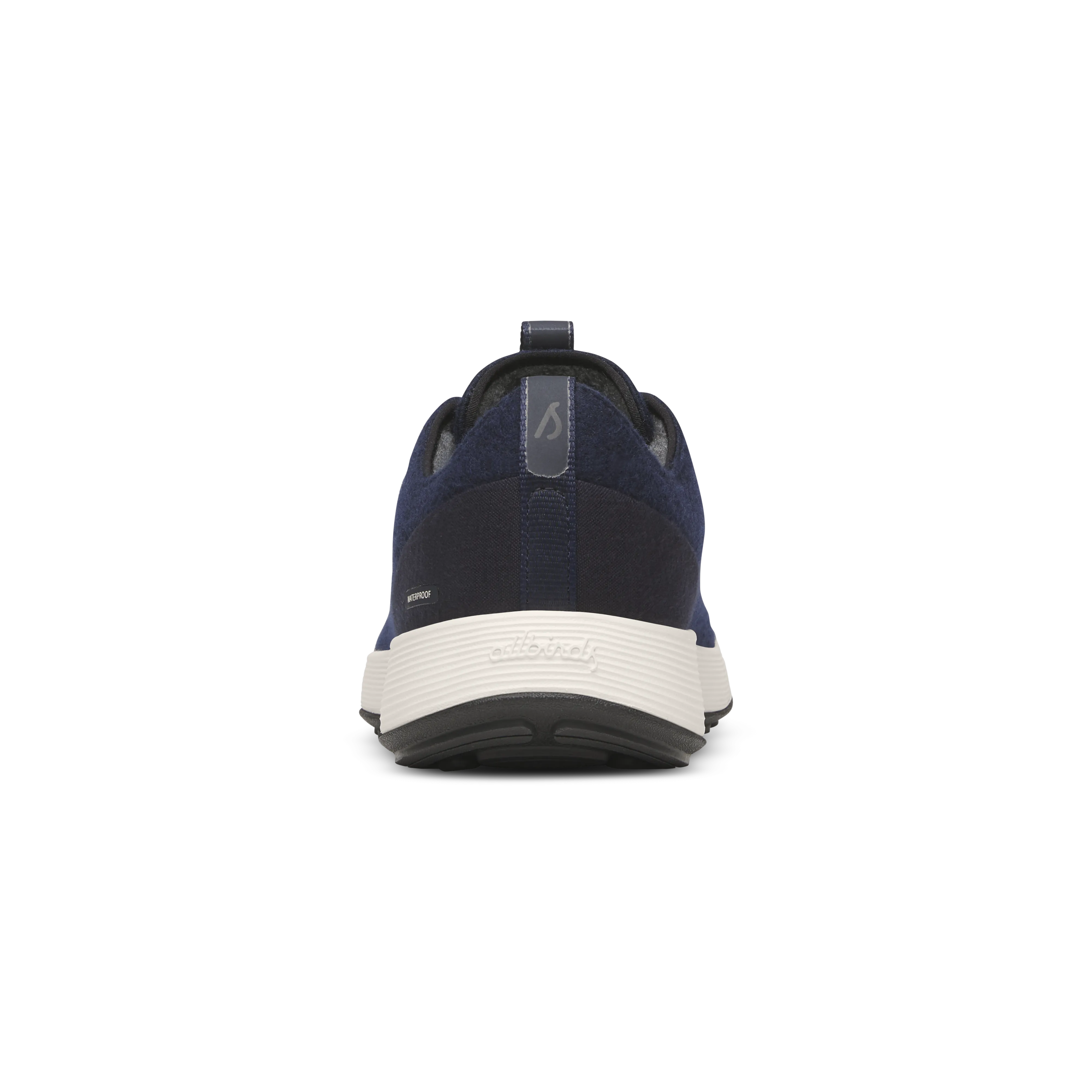 Feet Wellness Park Picnic Men's Wool Runner NZ Waterproof - Dark Navy (Natural White Sole)