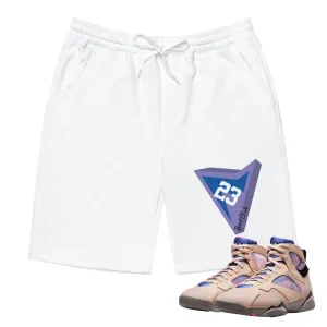 Anti Snag Fabric Retro 7 Sapphire Shimmer Shorts