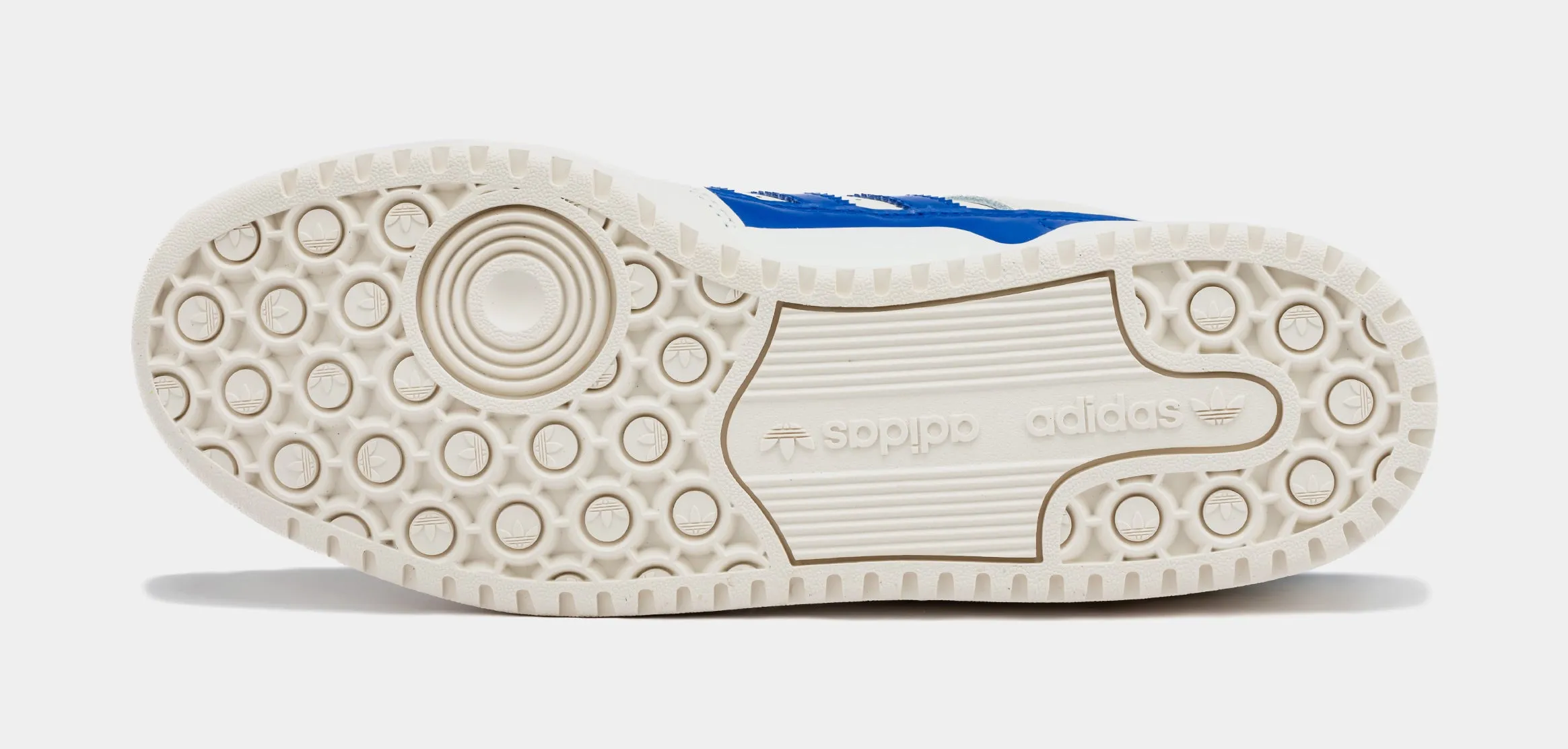 Energy Propulsion Plate Shoe Palace Exclusive Forum Low Mens Basketball Shoes (White/Blue)