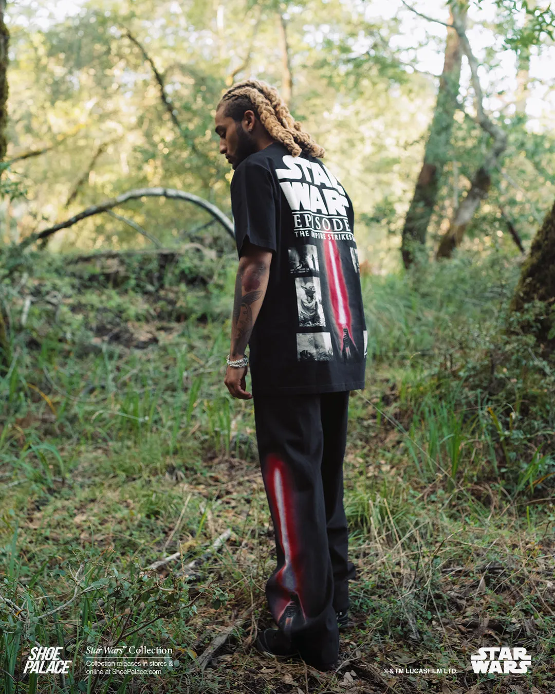 Comfort Flex Shoe Palace Star Wars? The Force Straight Mens Pants (Black)