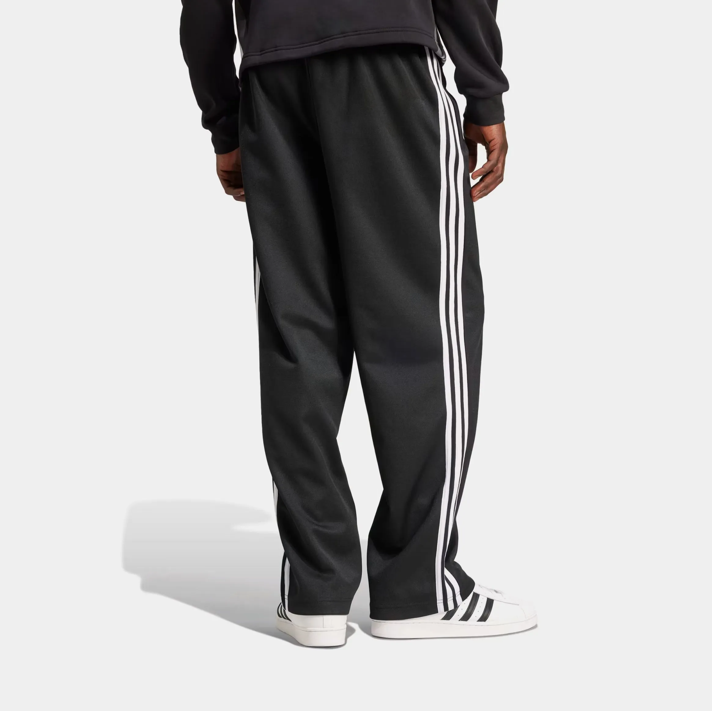 Adicolor Baggy Firebird Track Mens Pants (Black) ComfortFit