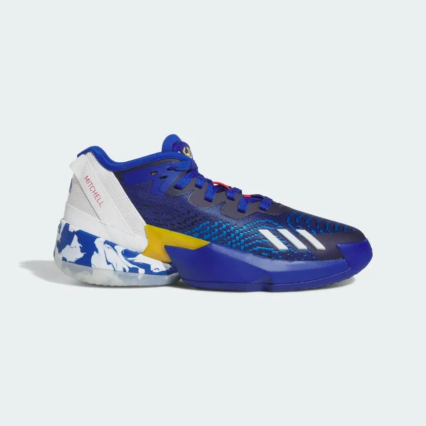 Workout adidas D.O.N. ISSUE #4 Basketball Shoes | Royal Blue-Cloud White | Men's