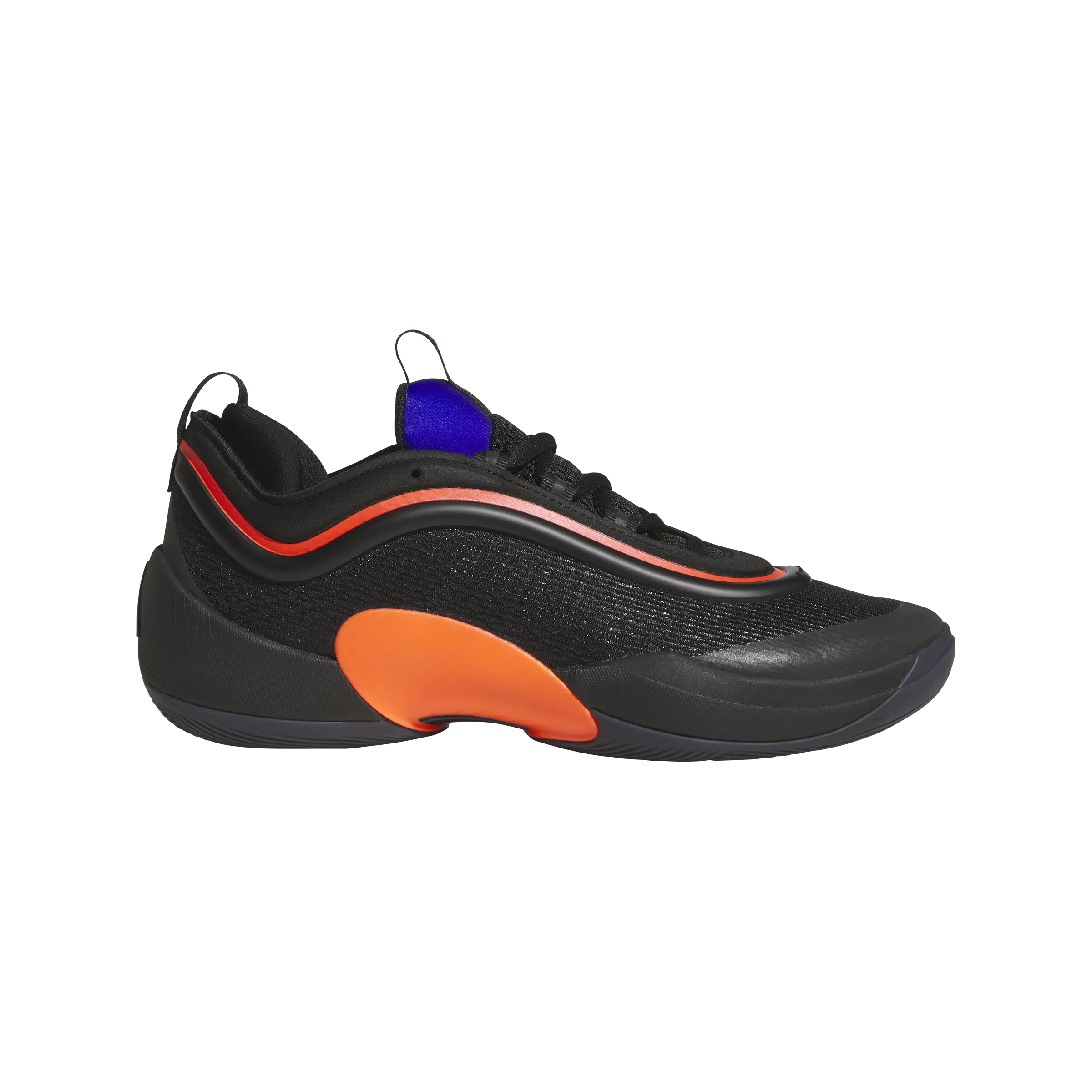 High Abrasion Toe Guard Thermo Fused Overlays adidas D.O.N. ISSUE #6 SPIDA Basketball Shoes | Aurora Black-Solar Red | Men's