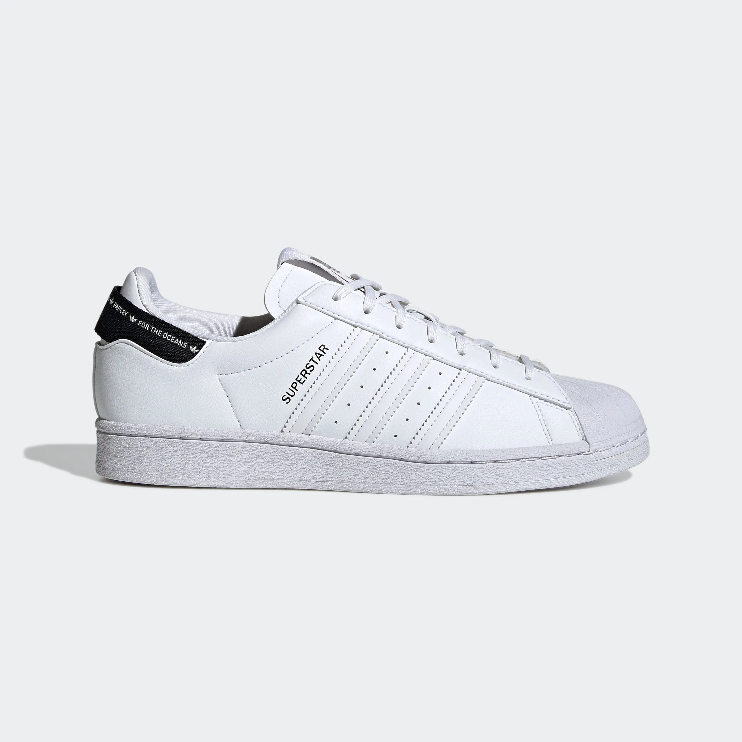 adidas Originals SUPERSTAR Shoes | Cloud White | Men's Stabilizing Sidewalls Pressure Mapped Cushion
