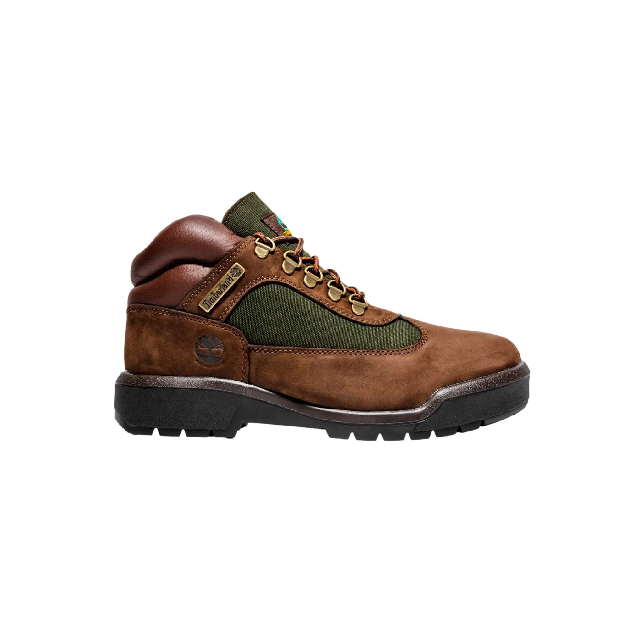 Dance Scene Refined touch Timberland Field Boot Mid Lace Up Waterproof Dark Brown Nubuck  TB-0A18A6-D47 Men's