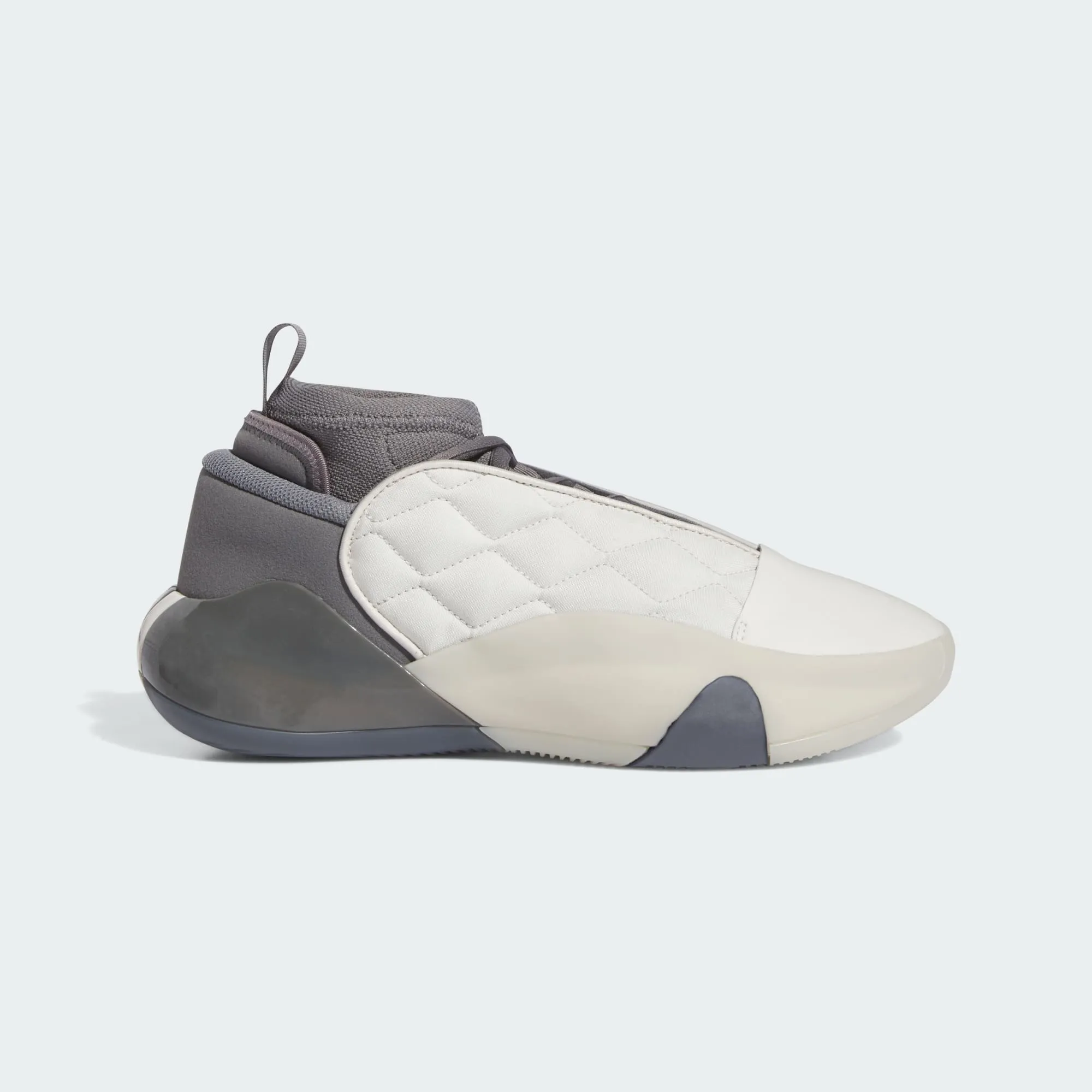 adidas HARDEN VOLUME 7 Basketball Shoes | Orbit Grey-Chalk White | Men's Fast Rebound Side Impact Cushion