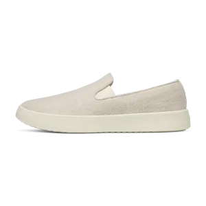 Minimalist Style Foot Balance Men's Wool Cruiser Slip On - Rugged Beige (Stony Cream Sole)