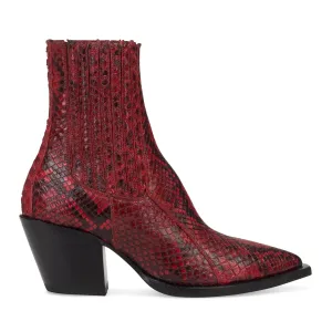 RED MARIA ANKLE BOOTS Sun Guard