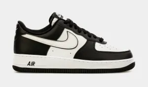 Air Force 1 Low Mens Lifestyle Shoes (Black/White) High Rebound EVA Foam Play Mode Fit