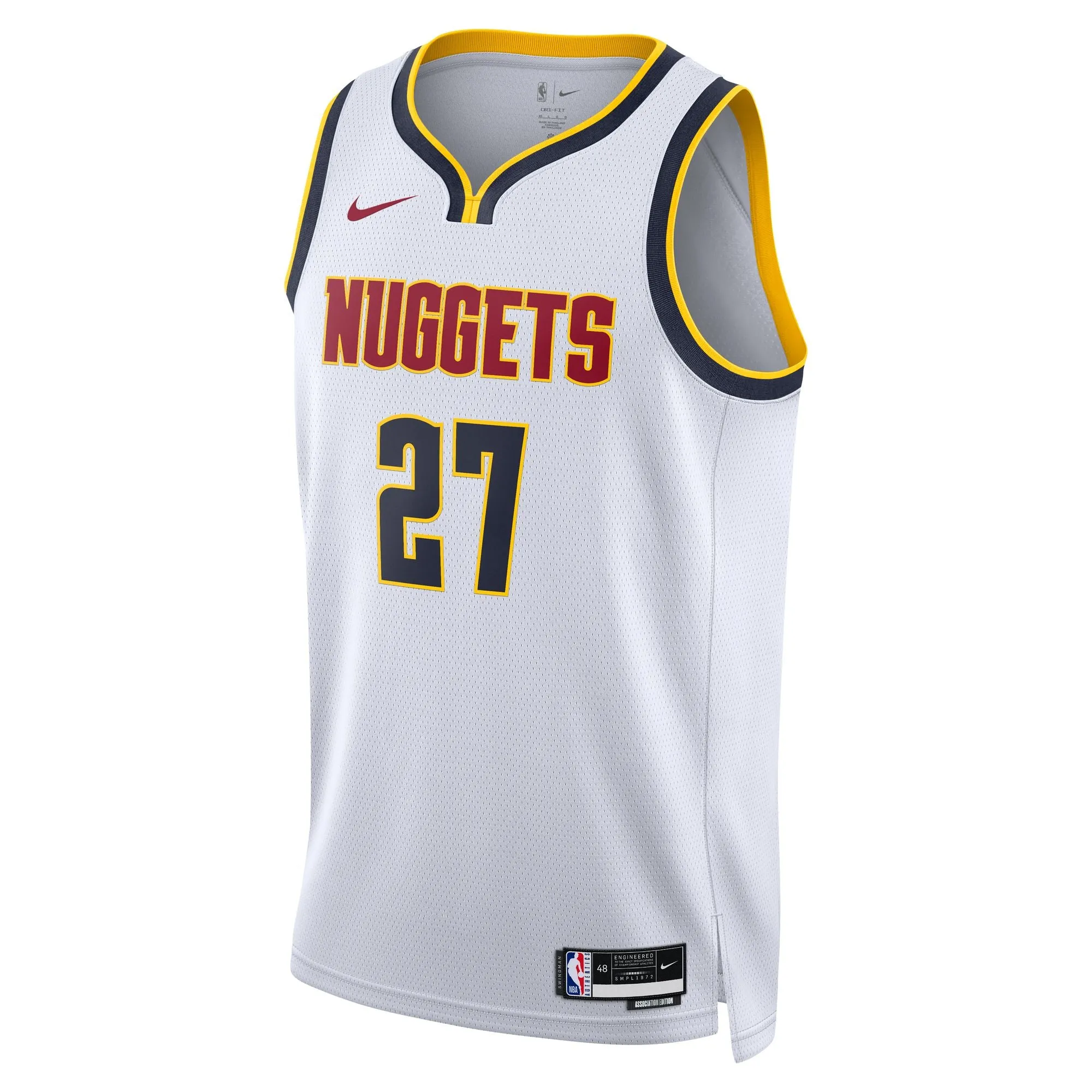 Non Chafing Stitch System Natural Feel Jamal Murray Denver Nuggets Association Edition 2022/23 Men's Nike Dri-FIT NBA Swingman Jersey