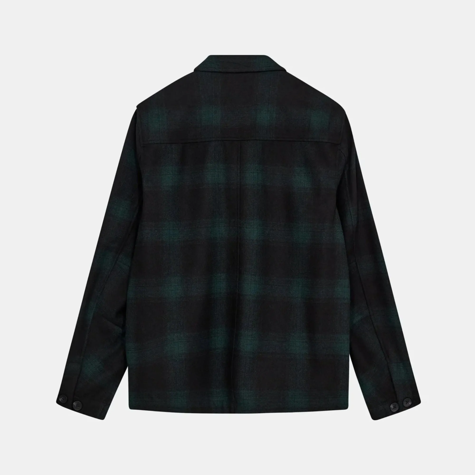 Akoscar Woolen Overshirt (Forest Night) Easy Comfort All Seasons