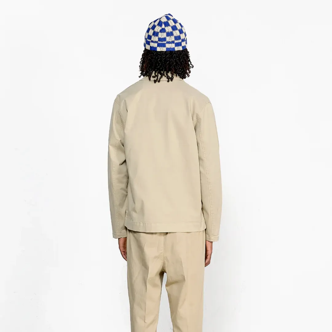 Eco Friendly Textile Day Hike Style Albatros Jacket (Taupe)