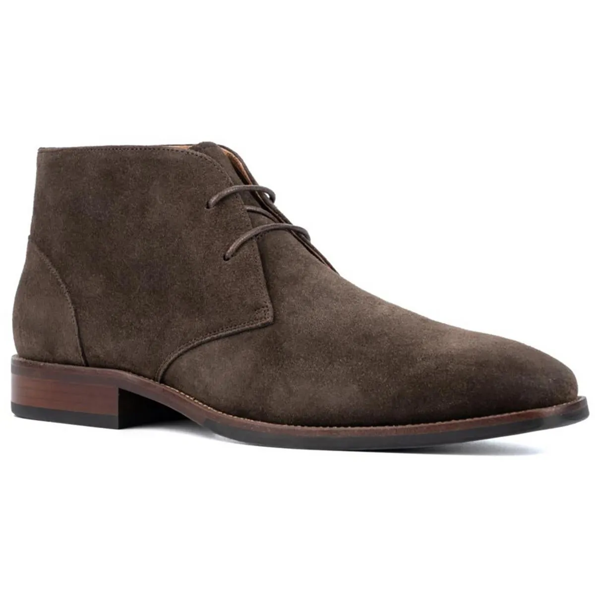 Tailored Vibe Daily Professional Aldwin Mens Suede Square Toe Booties