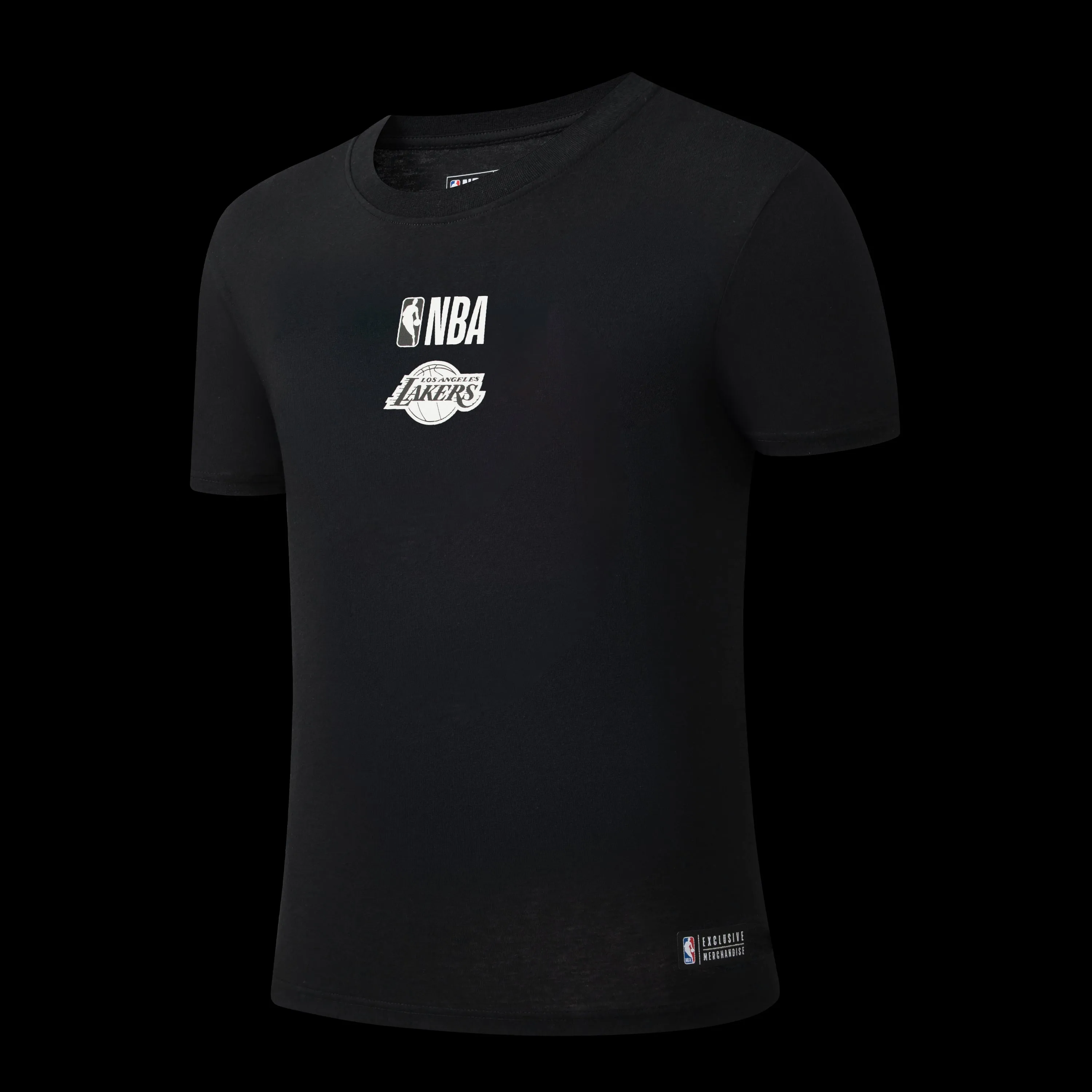 subtle style NBA Back Arch Print Long Fit T-Shirt - Los Angeles Lakers