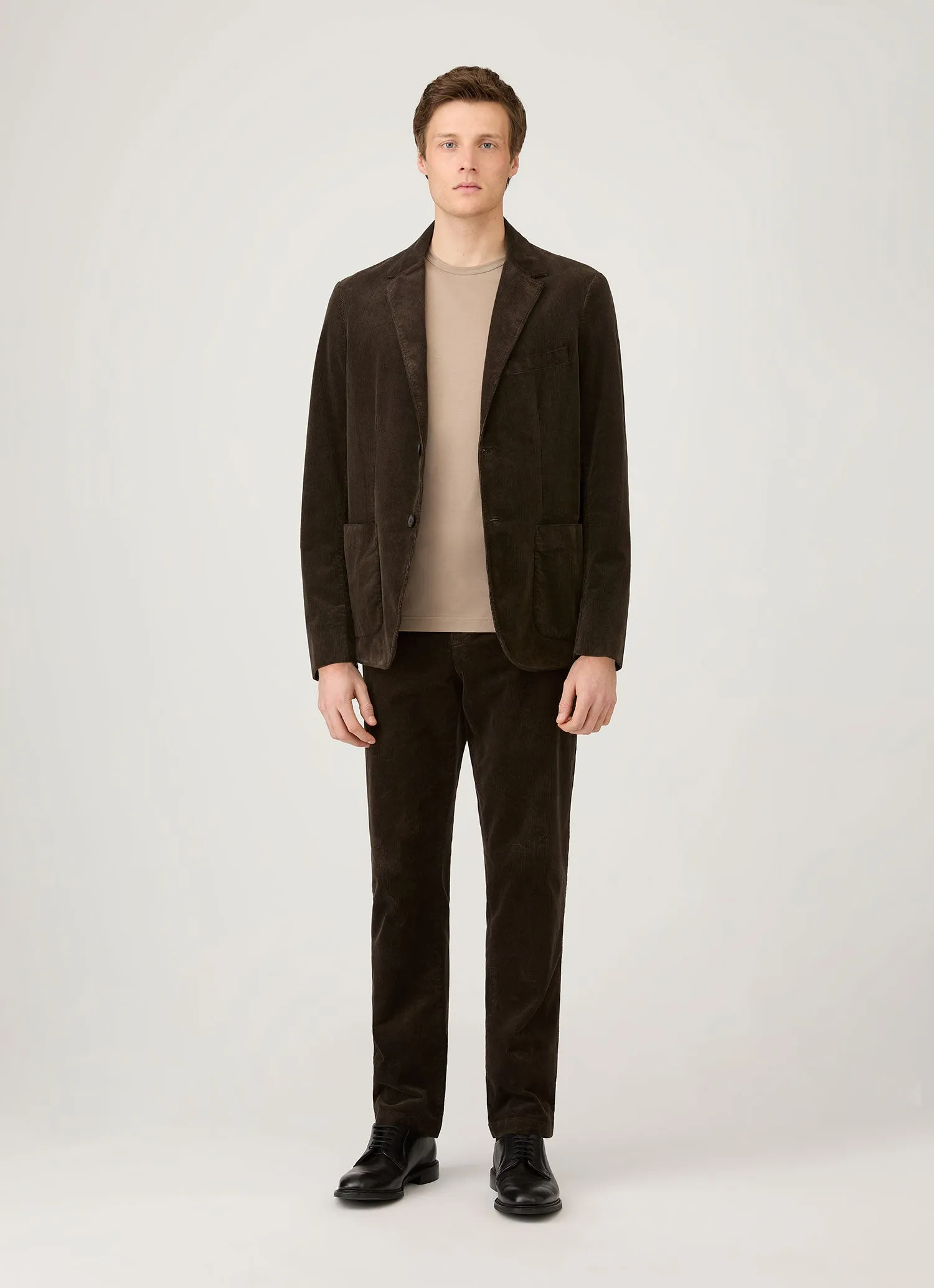 City Fashion Look Men's Classic T-shirt in Mink