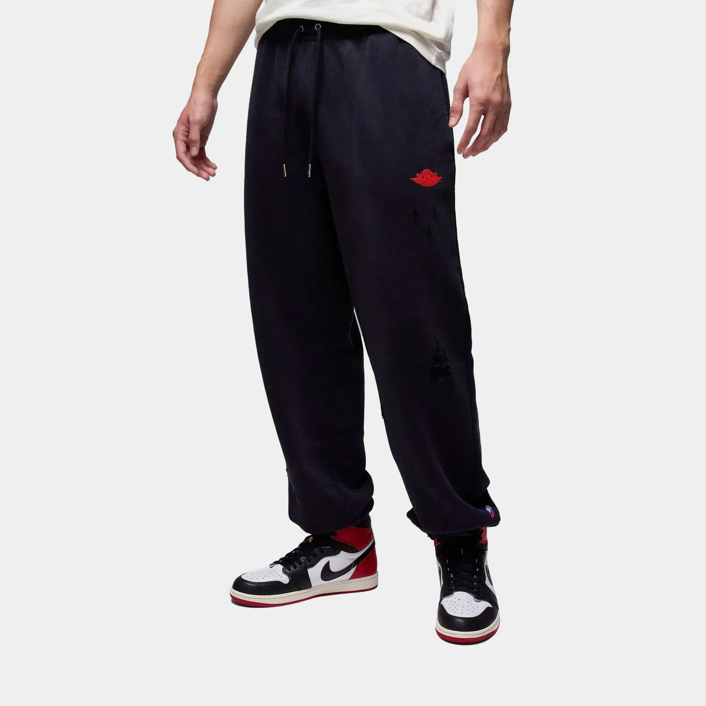 FourWayStretch JDN Rare Air Fleece Joggers Mens Sweatpants (Black)