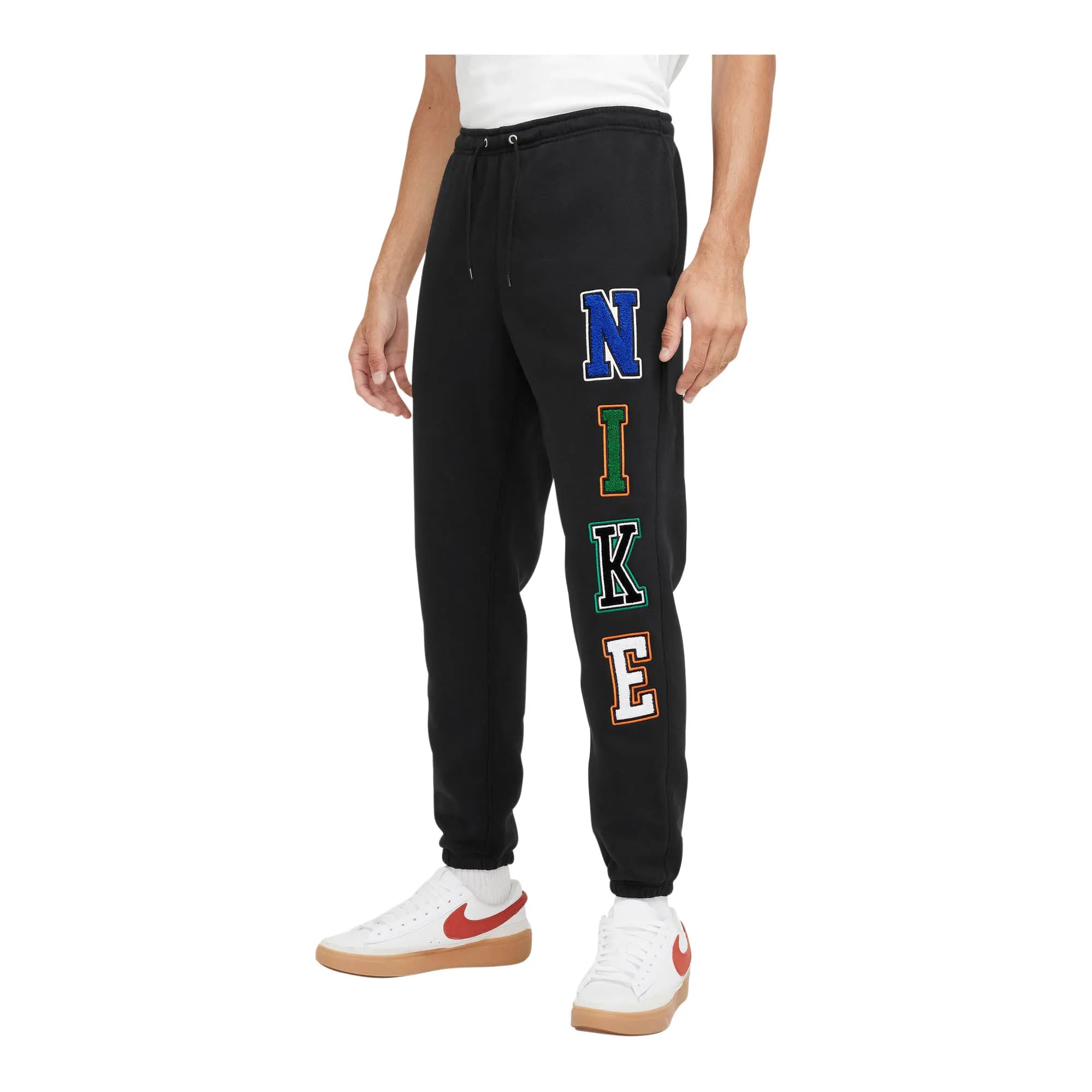 Nike Sportswear Club Men's Fleece Cuffed Pants Heat Dissipating Ultra Stretch