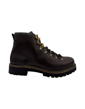 Comfortable Standing Detail Shade Ankle-High Rugged Boots With Two-Tone Laces