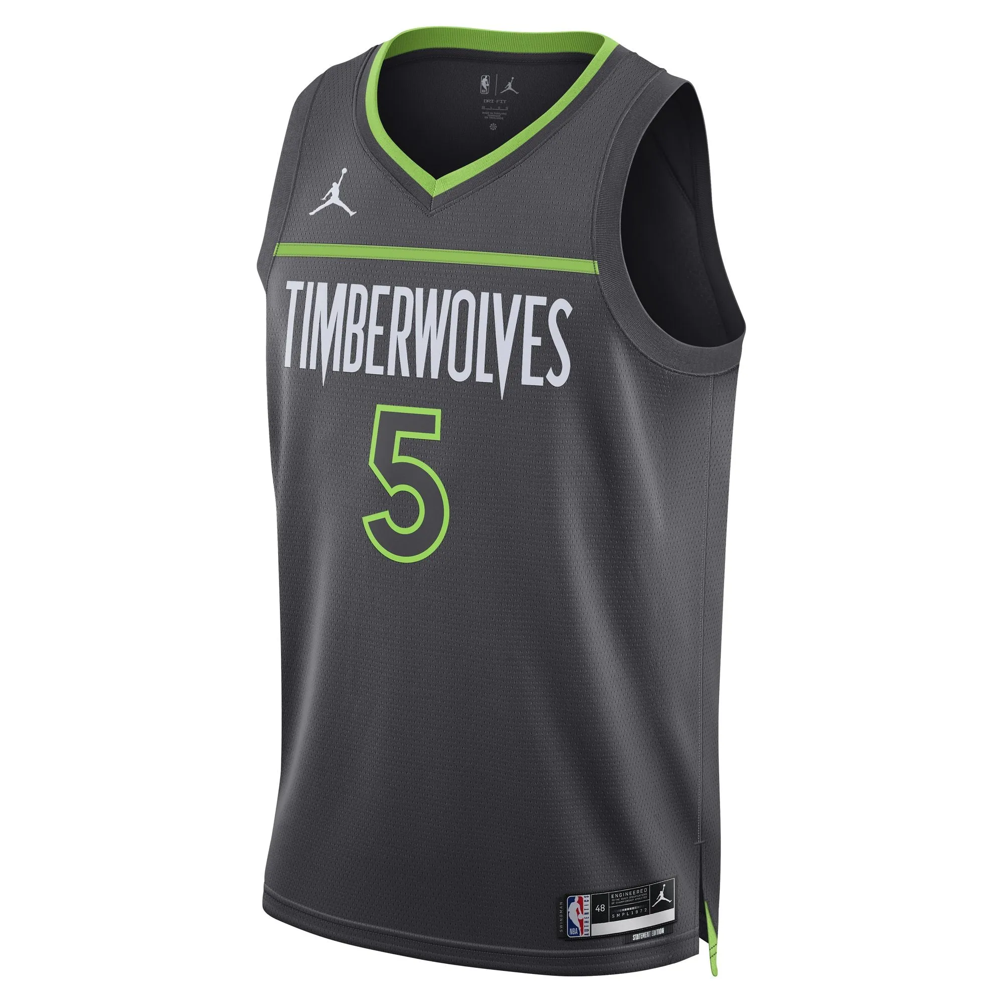 Rapid Dry Anthony Edwards Minnesota Timberwolves Statement Edition Men's Jordan Dri-FIT NBA Swingman Jersey