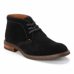 Men's Chase Lace Up Chukka Boot In Black Durable Wear True Fit