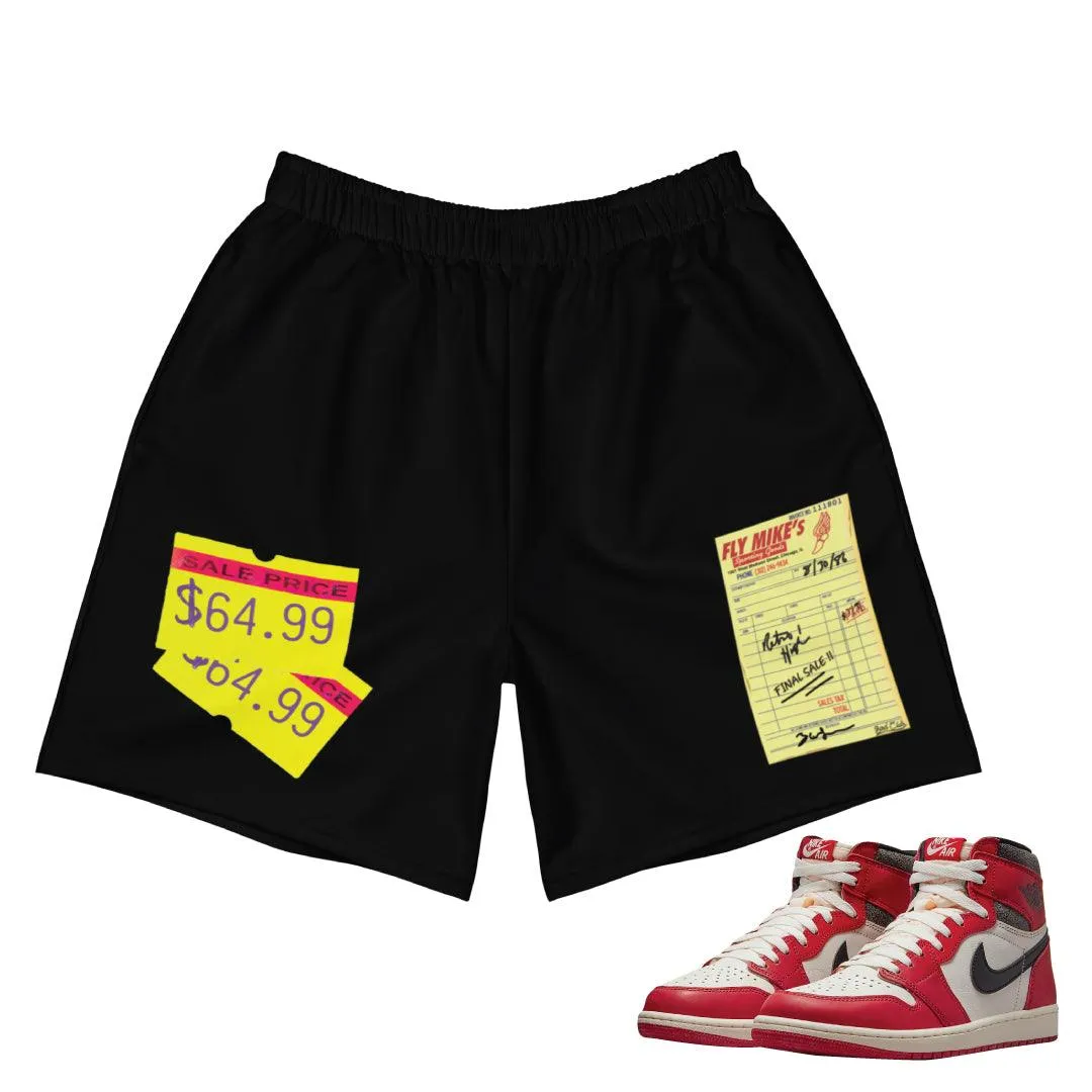 Sweat Wicking Fabric Classic Shorts Retro 1 Lost & Found Shorts