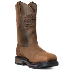 slim fit Ariat Men's WorkHog XT Patriot Carbon Toe Work Boot