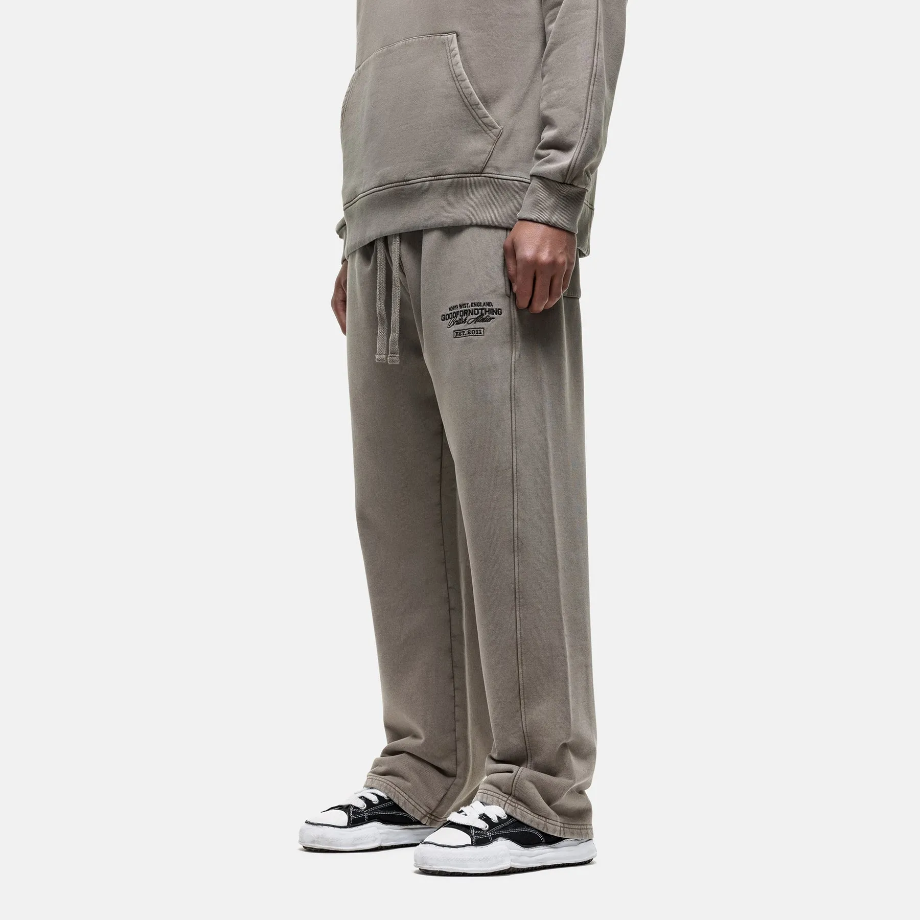 Atelier Washed Taupe Sweatpants FlameRetardantTreatment