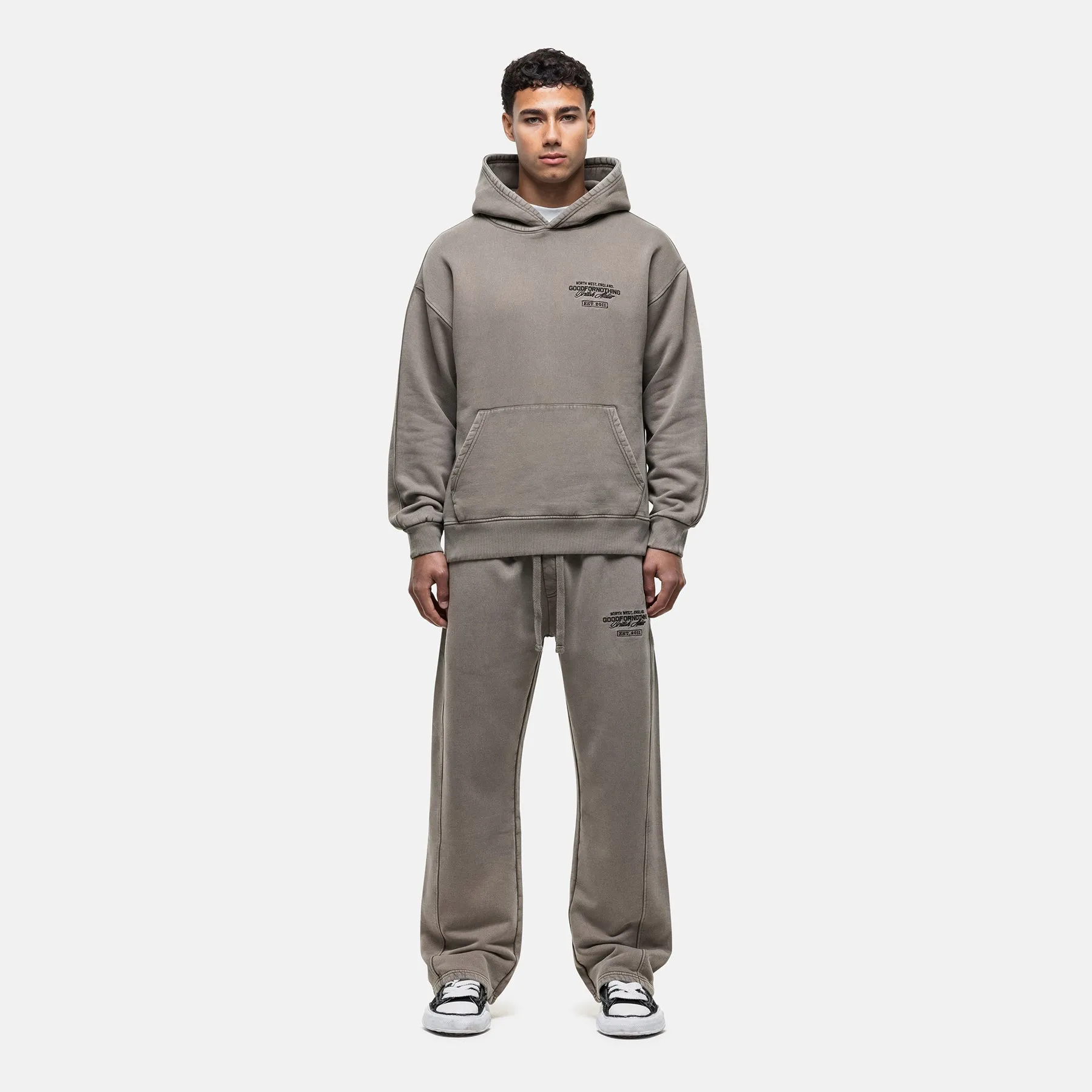 Slip Resistant Core Ease Atelier Washed Taupe Sweatpants