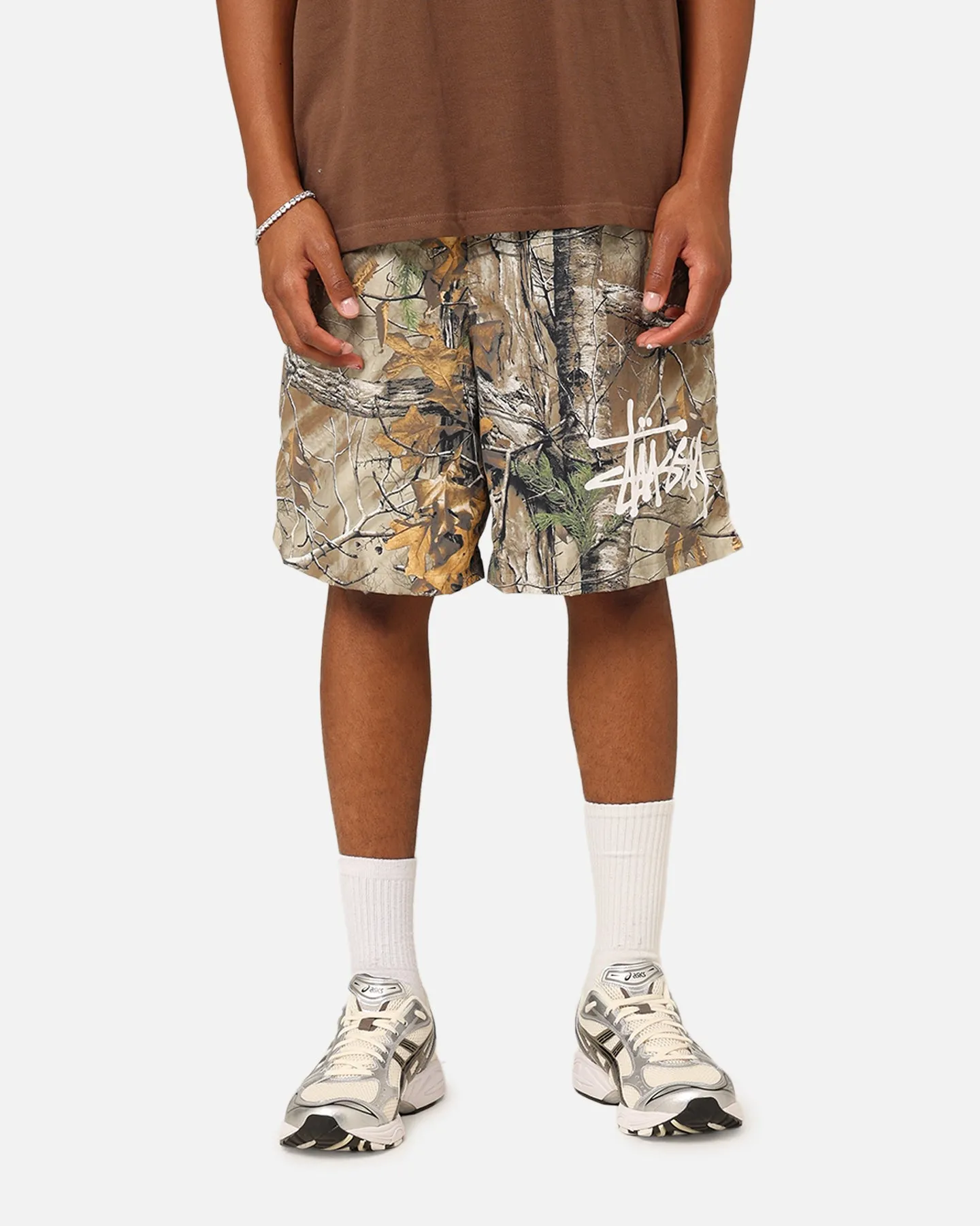 Breeze Stretch creative industry St??ssy Real Tree Nylon Shorts Real Tree Camo