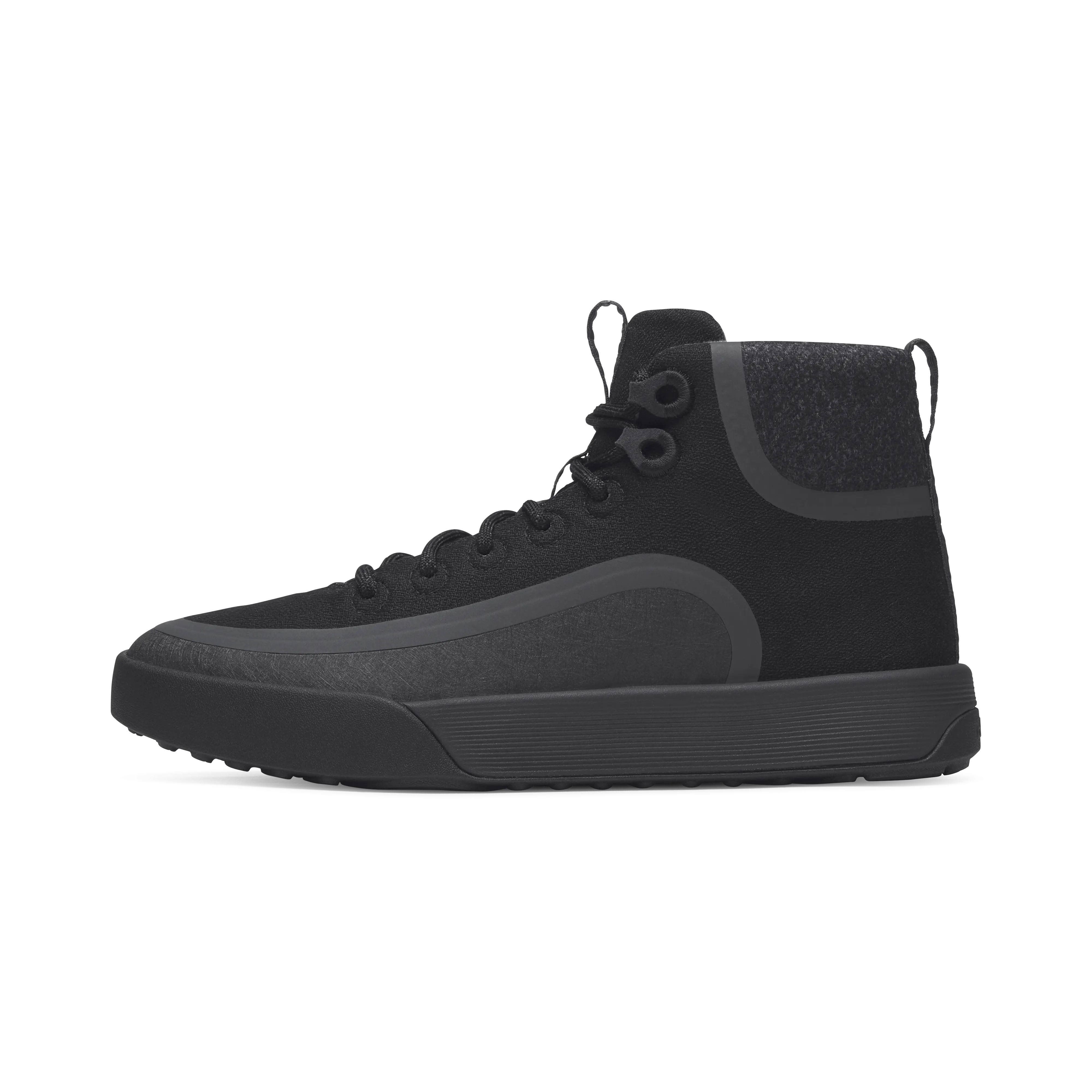 Dry Feet Men's Cruiser Mid Explore - Natural Black (Dark Grey Sole)