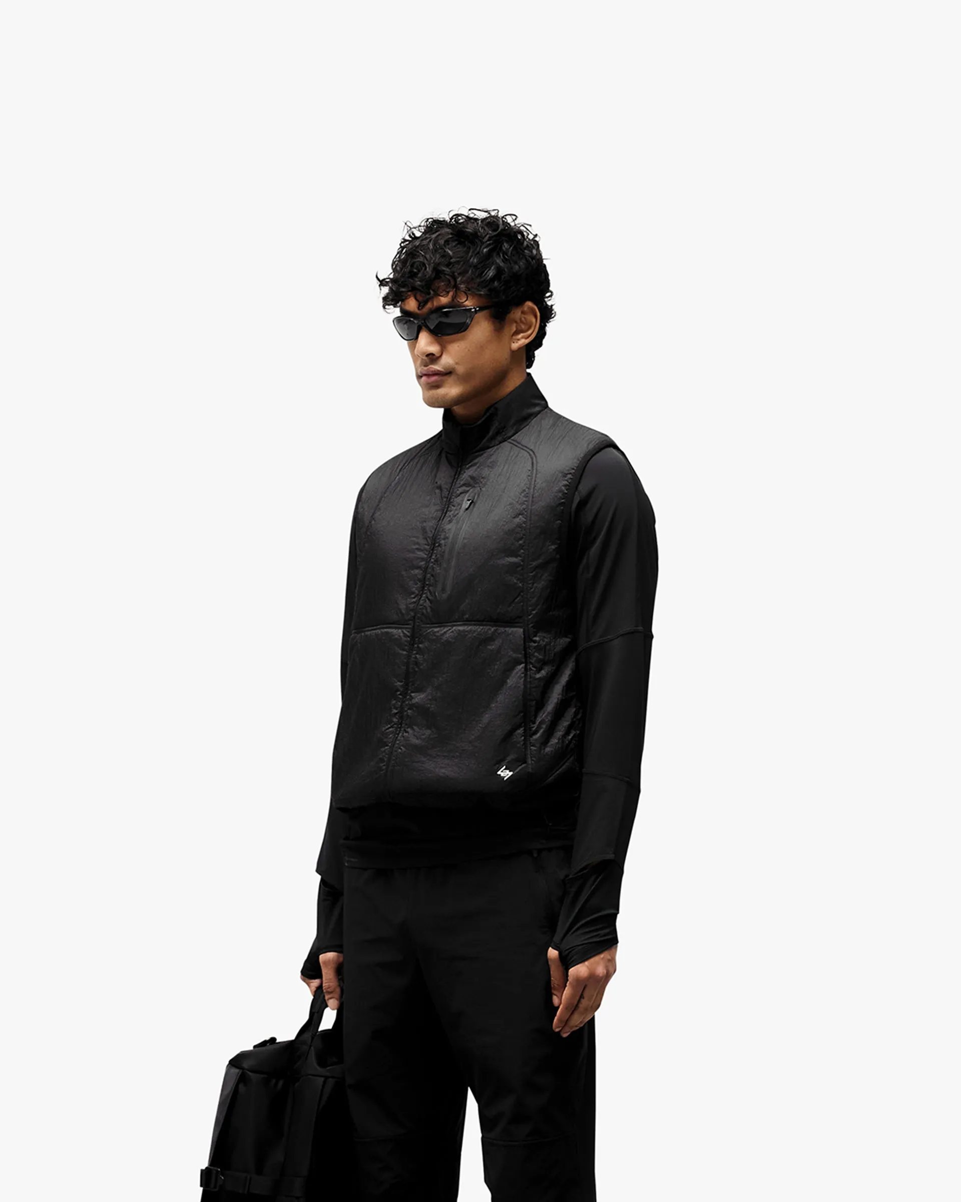 Odor Resistant Dynamic Compression Fit 247 Run Gilet - Black