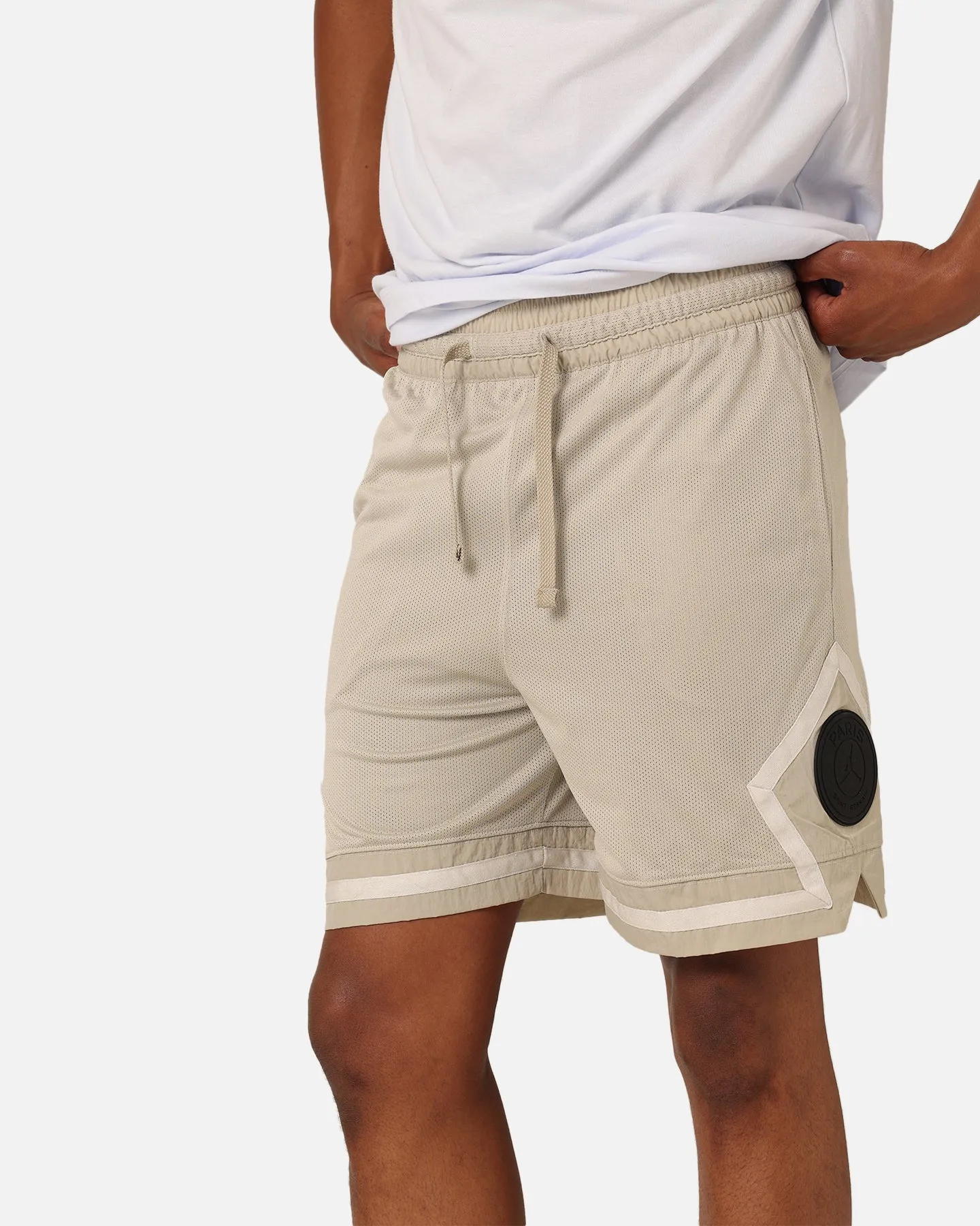 Sport Ready Casual Layers Jordan X Paris Saint-Germain Mesh Diamond Shorts Stone/Magma Orange