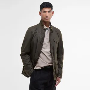 Beacon Sports Waxed Jacket (Olive) Abrasion Resistant Edging