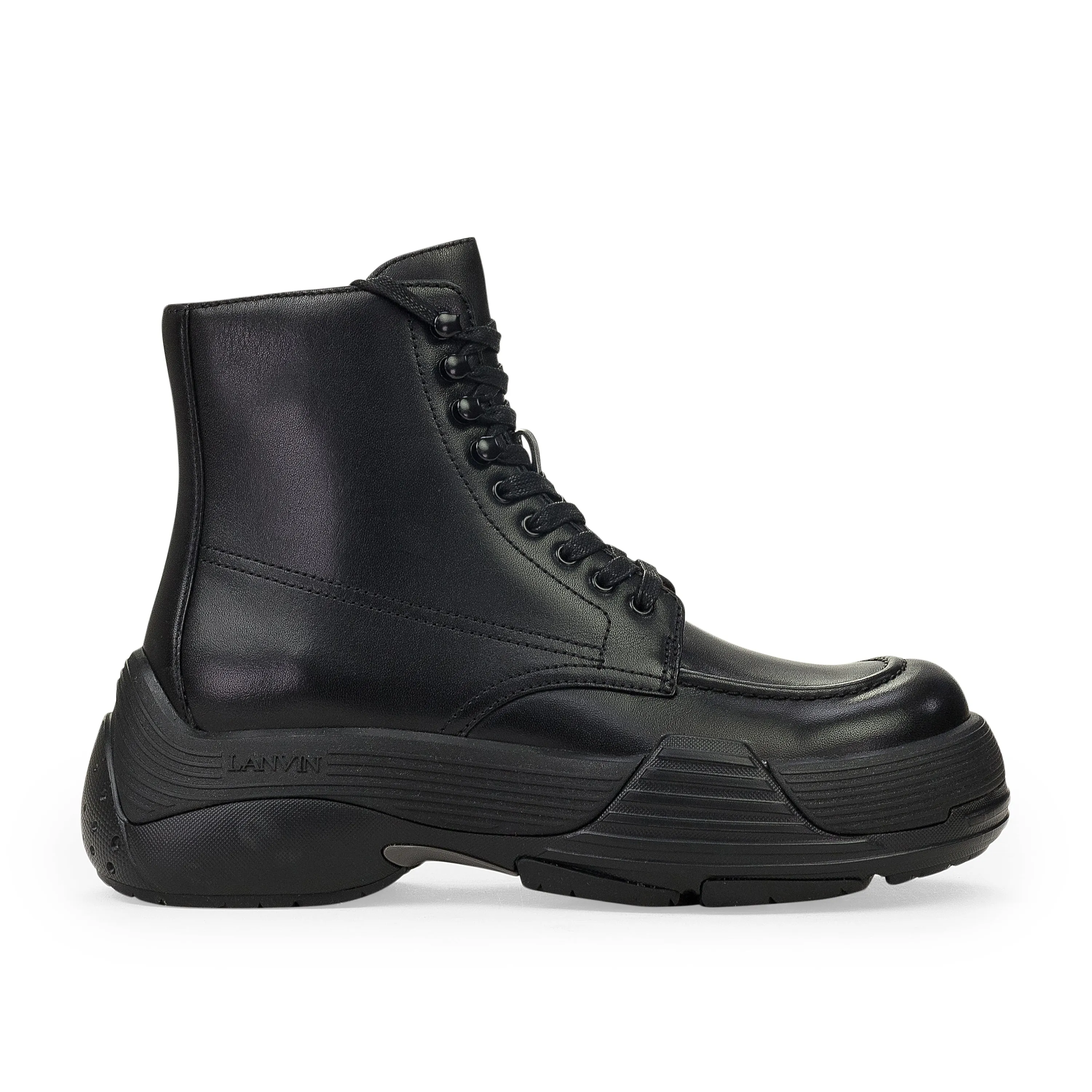 BLACK BASSES A LACETS FLASH X BOLD BOOTS Quick clean