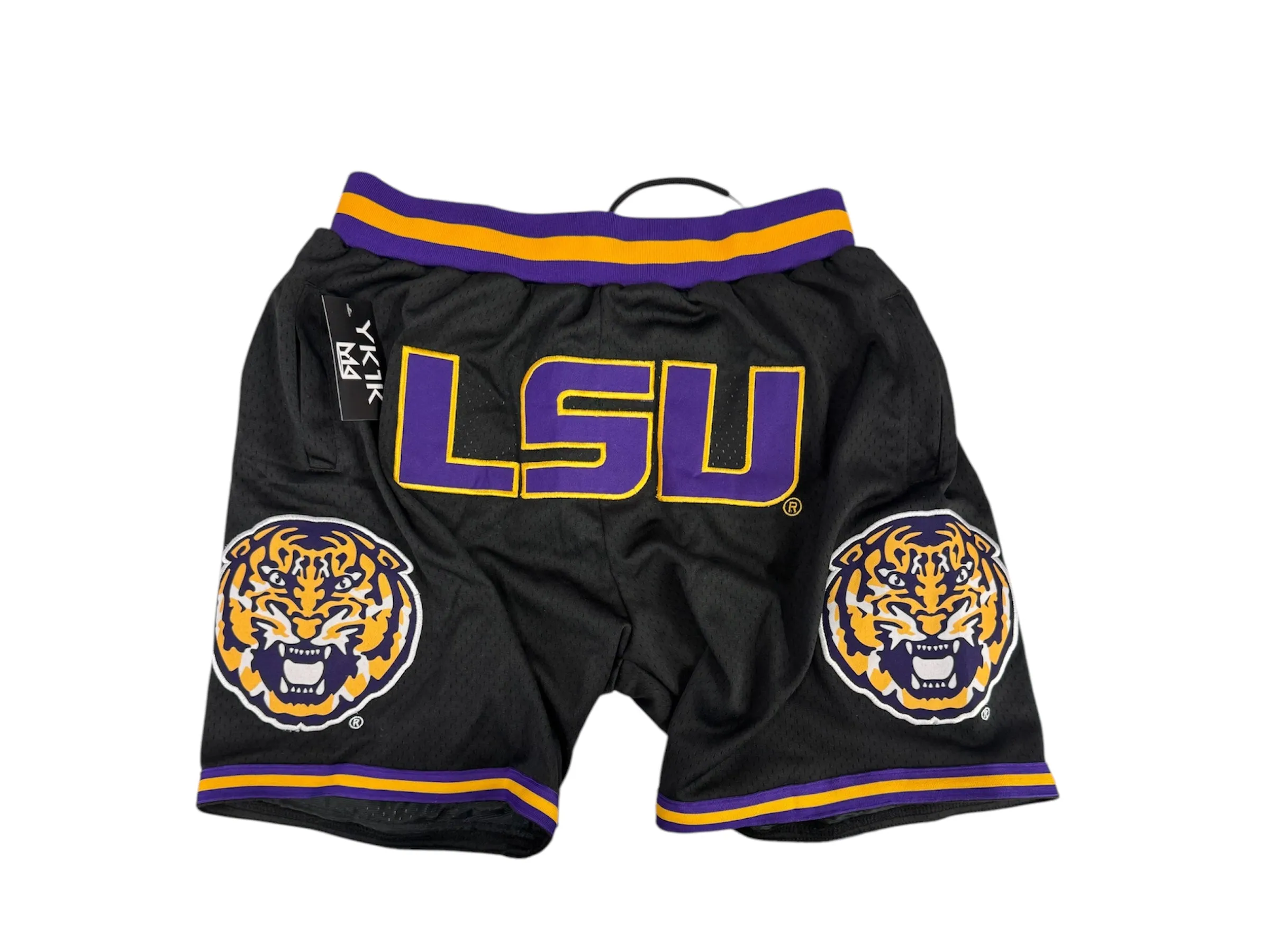 homecoming Roomy Fit BLack LSU BASKETBALL SHORTS