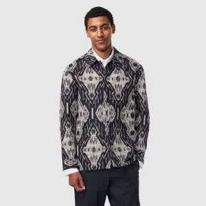 Soft Layers Easy Clean Material Blaze 5190 Jacquard Overshirt (Bering Sea)