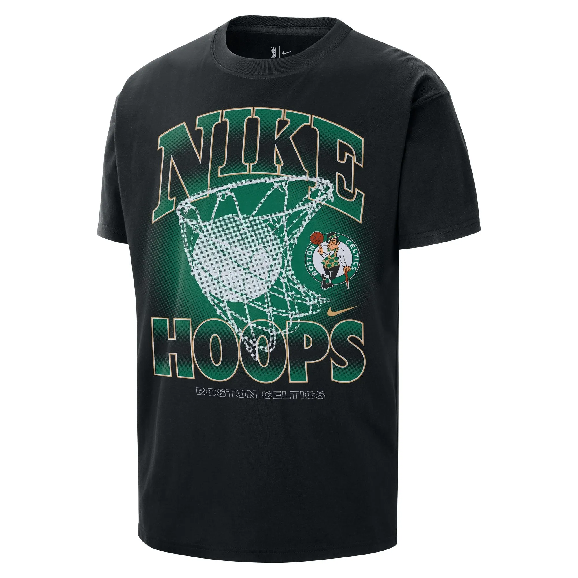 Active Performance Movement Apparel Boston Celtics Courtside Men's Nike NBA Max90 T-Shirt