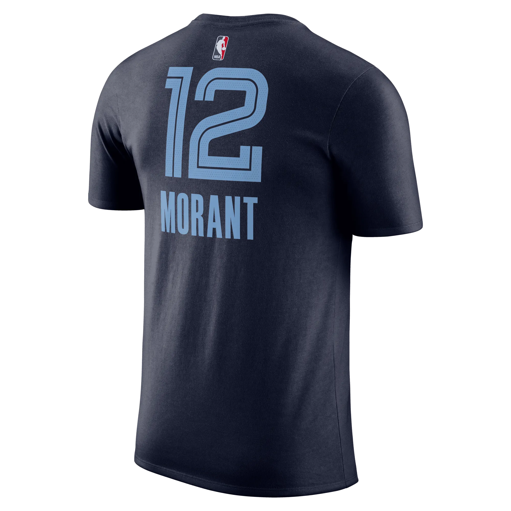 Eco Friendly Dye Process Hidden Pocket Design Ja Morant Memphis Grizzlies Nike Icon Name and Number Tee