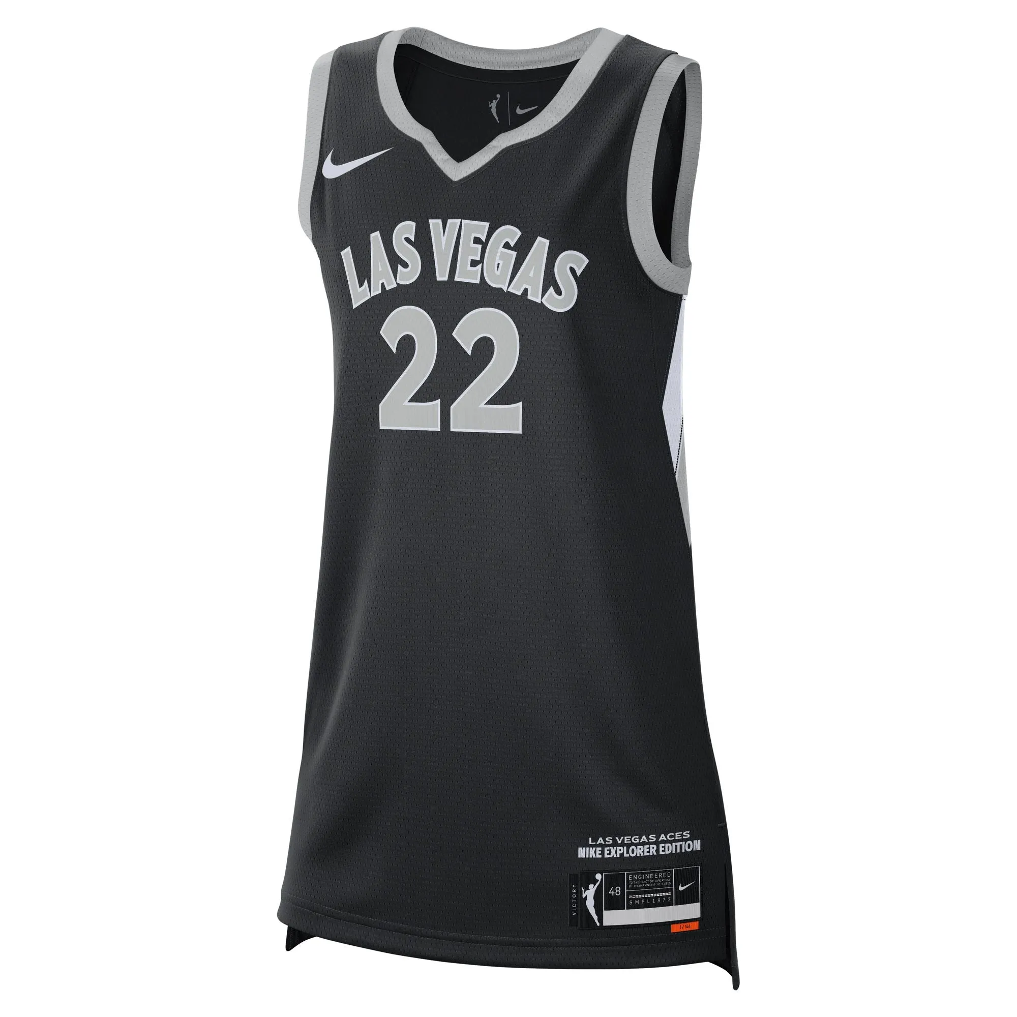 A'ja Wilson Las Vegas Aces Jersey High Stretch Recovery Thermal Regulation System