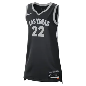 A'ja Wilson Las Vegas Aces Jersey High Stretch Recovery Thermal Regulation System