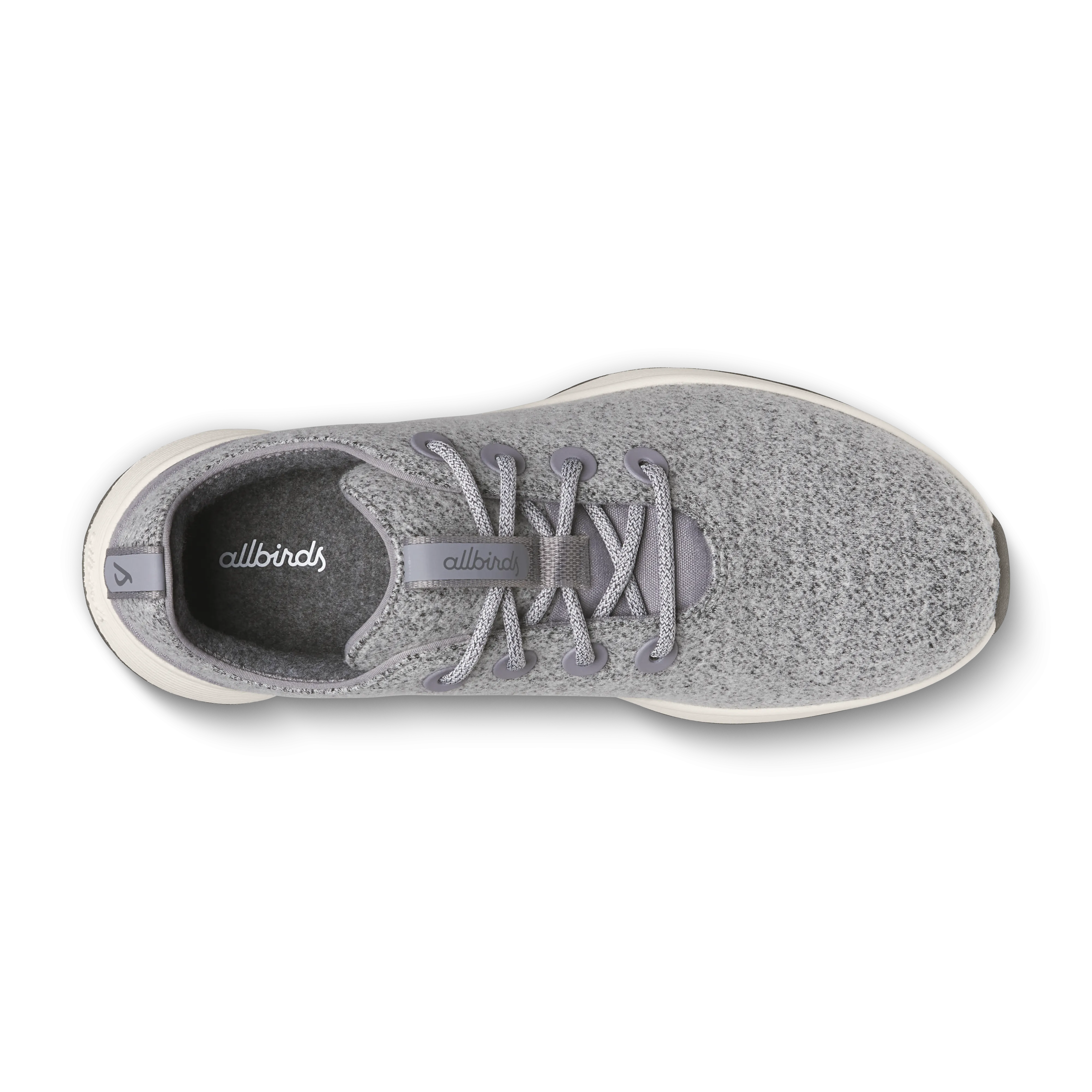 Men's Wool Runner NZ Waterproof - Medium Grey (Natural White Sole) ModernDesign